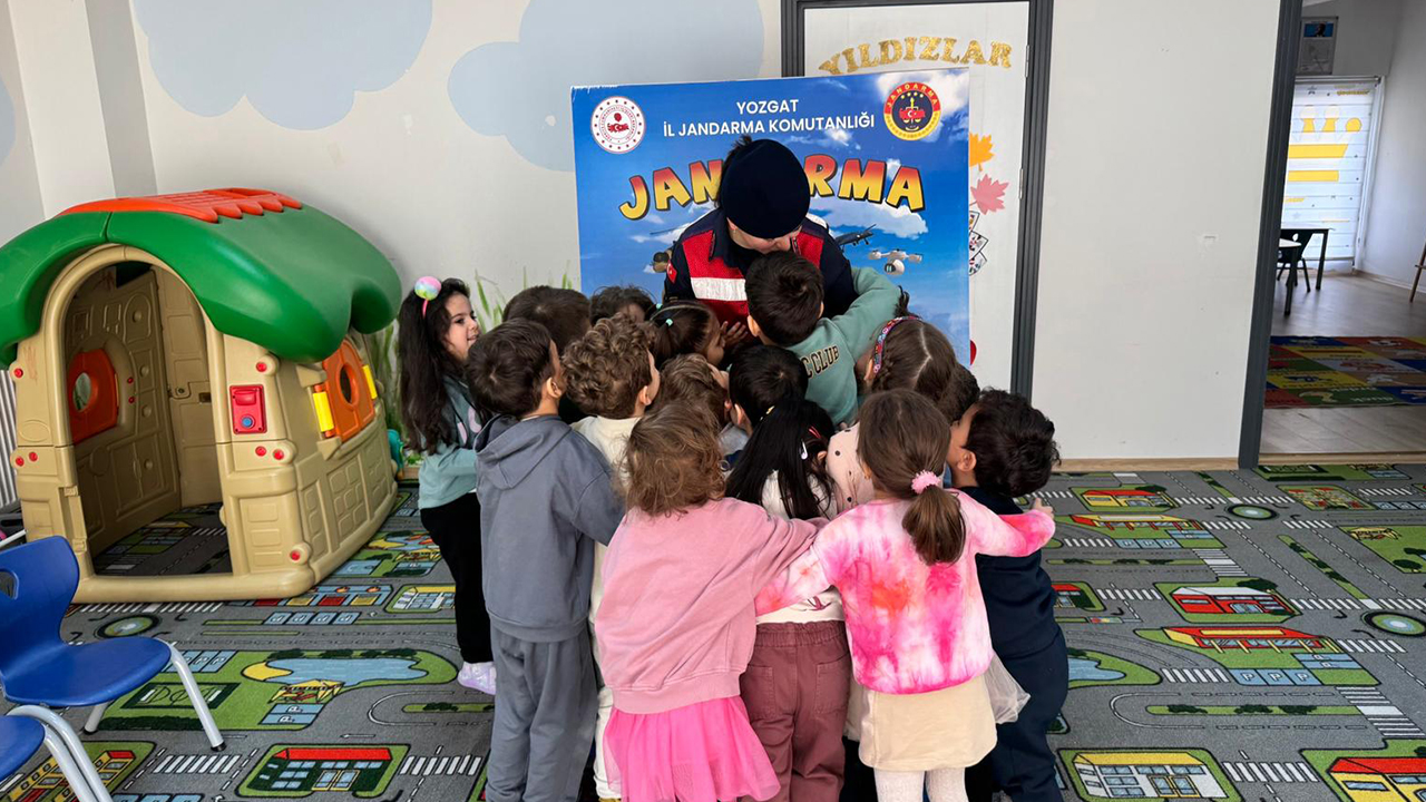 Yozgat’ta Miniklere Jandarma sevgisi aşılandı