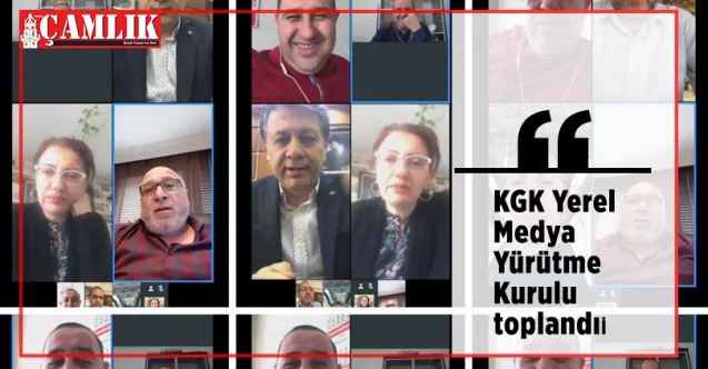 KGK Yerel Medya Yürütme Kurulu toplandı