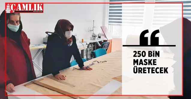 250 bin maske üretecek