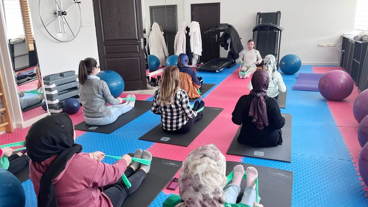 Yozgat’ta devlet eliyle pilates buluşması!
