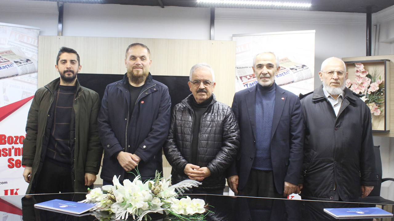 Saadet Partisi Yozgat İl Teşkilatı’ndan Gazetemize 10 Ocak Ziyareti
