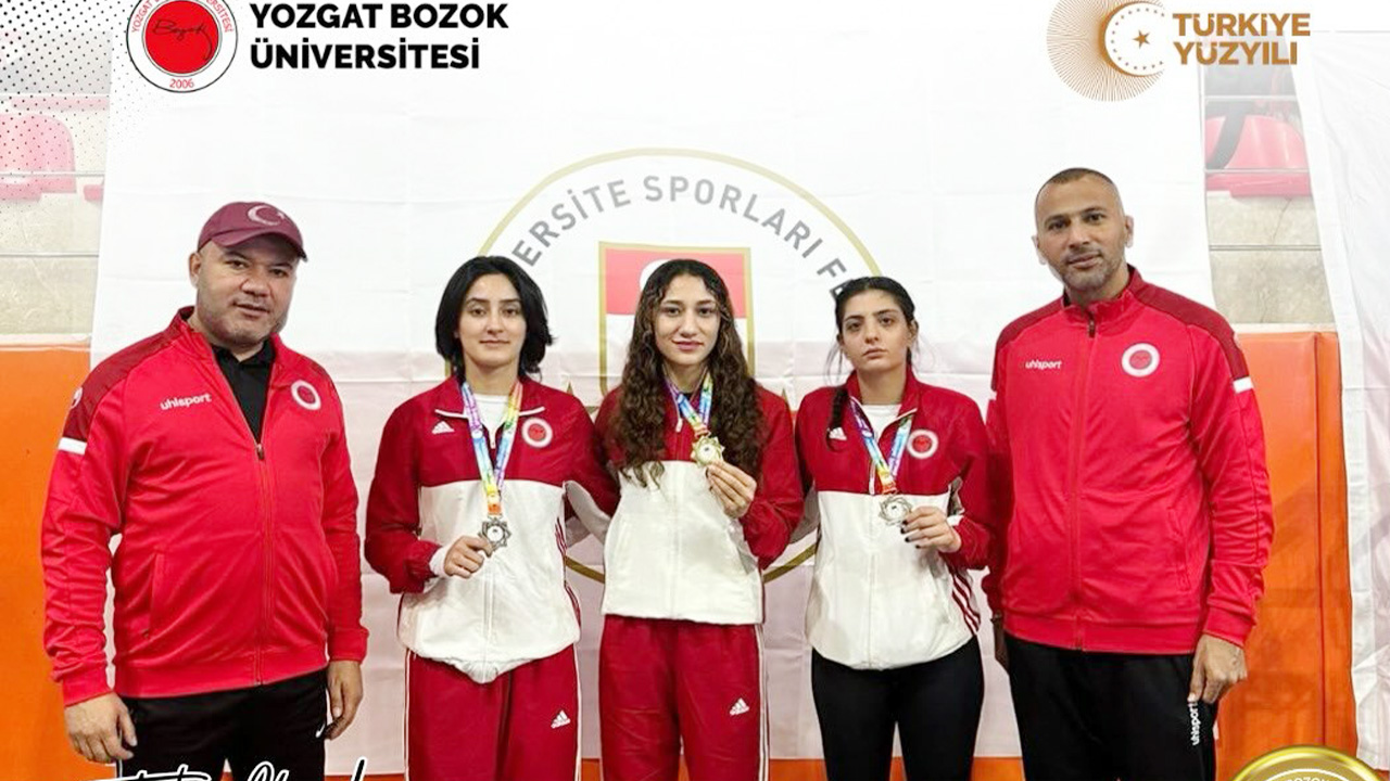 Yozgat Bozok Üniversitesi Kick Boks’ta Türkiye Şampiyonu Çıkardı