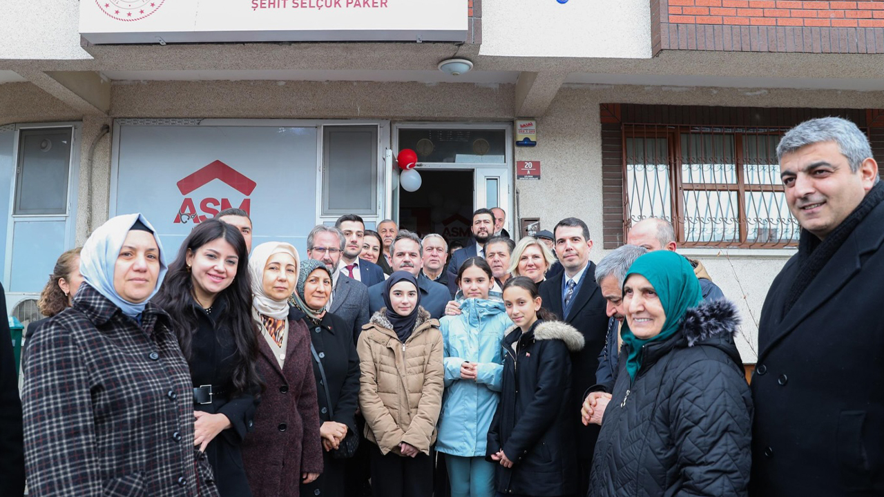 Şehit Selçuk Paker’in İsmi Mamak Şafaktepe Aile Sağlığı Merkezi’nde Yaşatılıyor