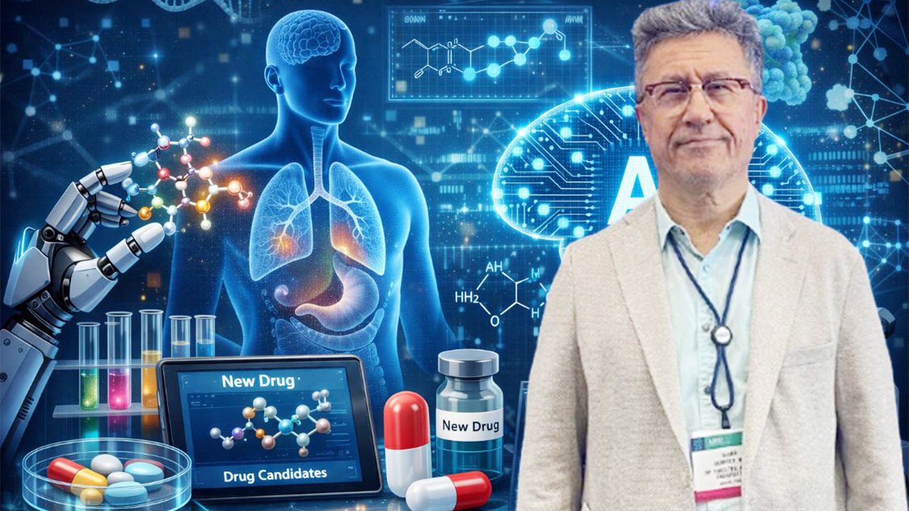 Yozgatlı Bilim İnsanı Prof. Dr. Taner Demirer açıkladı: Yapay zeka ilaç sektörünü dönüştürüyor