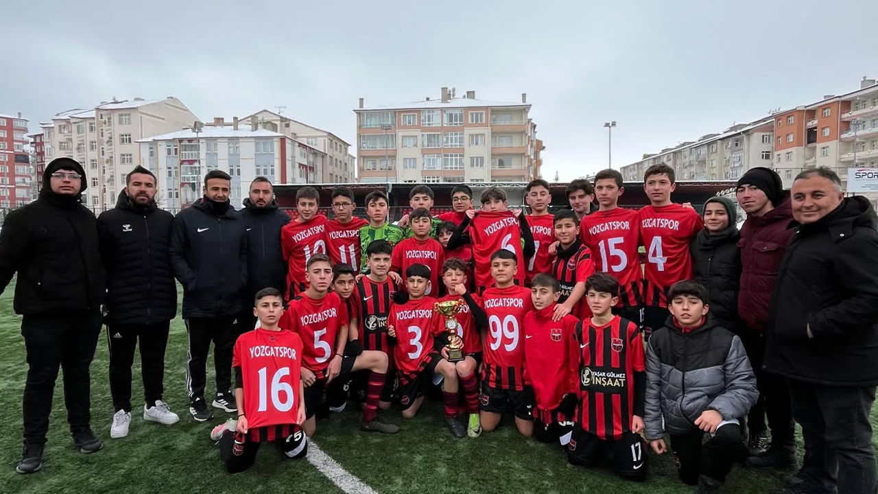 Yozgat U-14  Şampiyonu Yozgatspor 1959 FK Oldu
