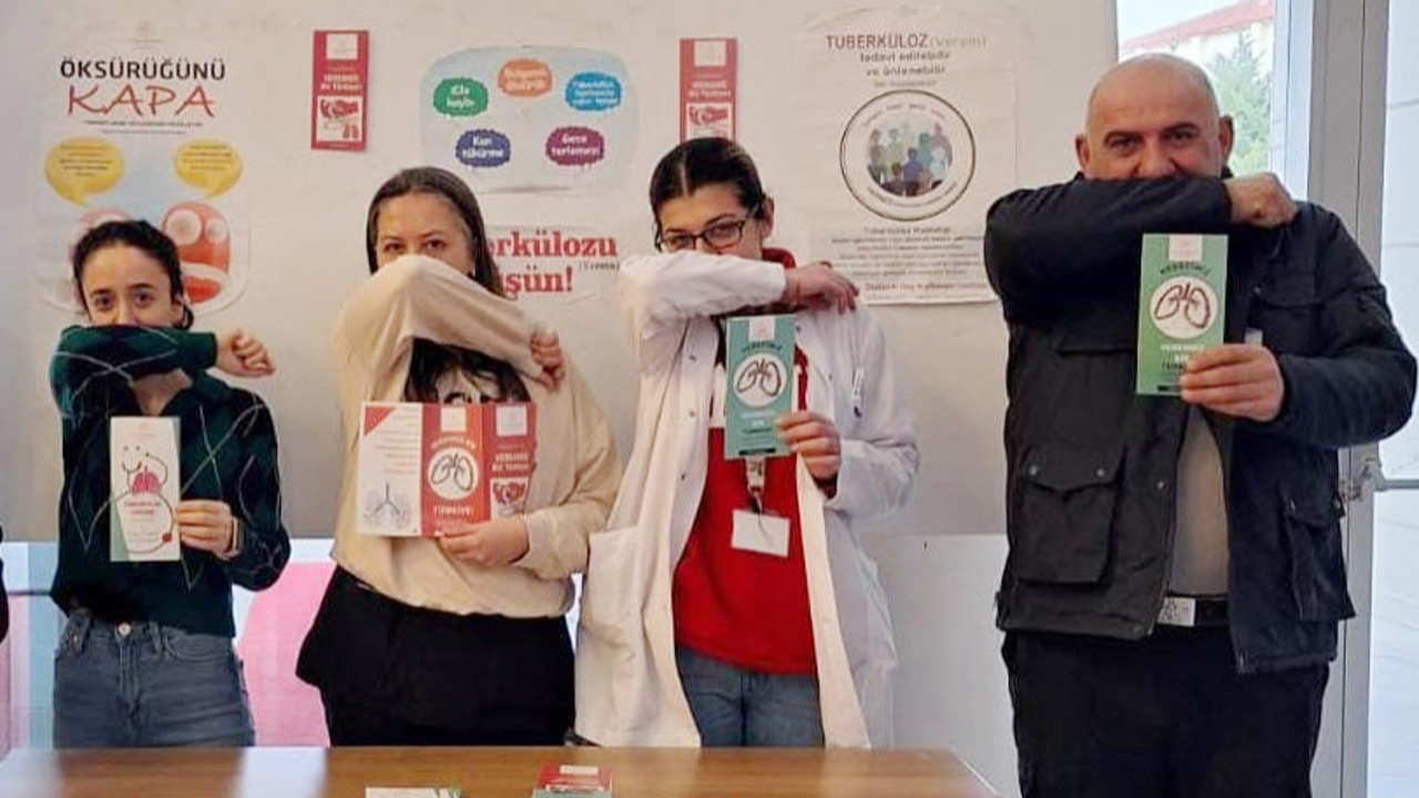 Sarıkaya Devlet Hastanesi’nde Verem Haftası Kapsamında Farkındalık Etkinliği