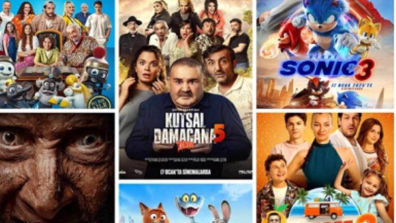 Yerli ve Yabancı Yapımlar Yarıştı: 2025’in En Çok İzlenen Filmleri