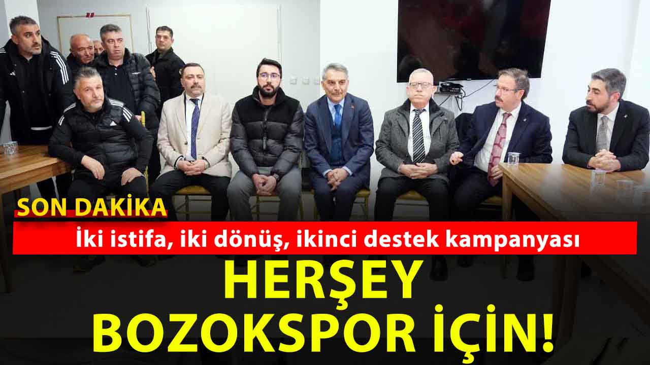 Yozgat Bozokspor istifa şokundan çabuk kurtuldu: İki istifa, iki dönüş, ikinci destek kampanyası