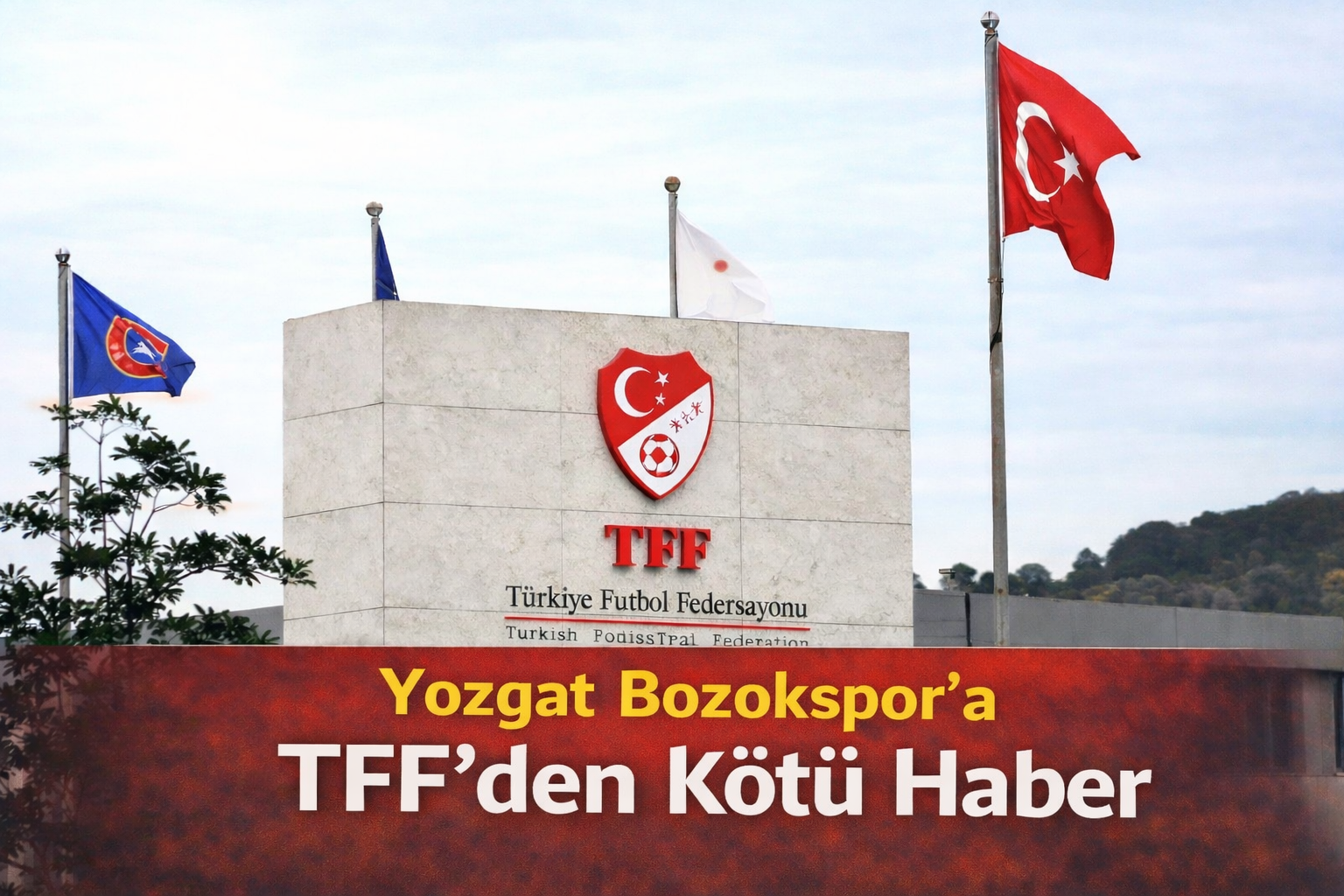 Yozgat Bozokspor’a TFF'den kötü haber