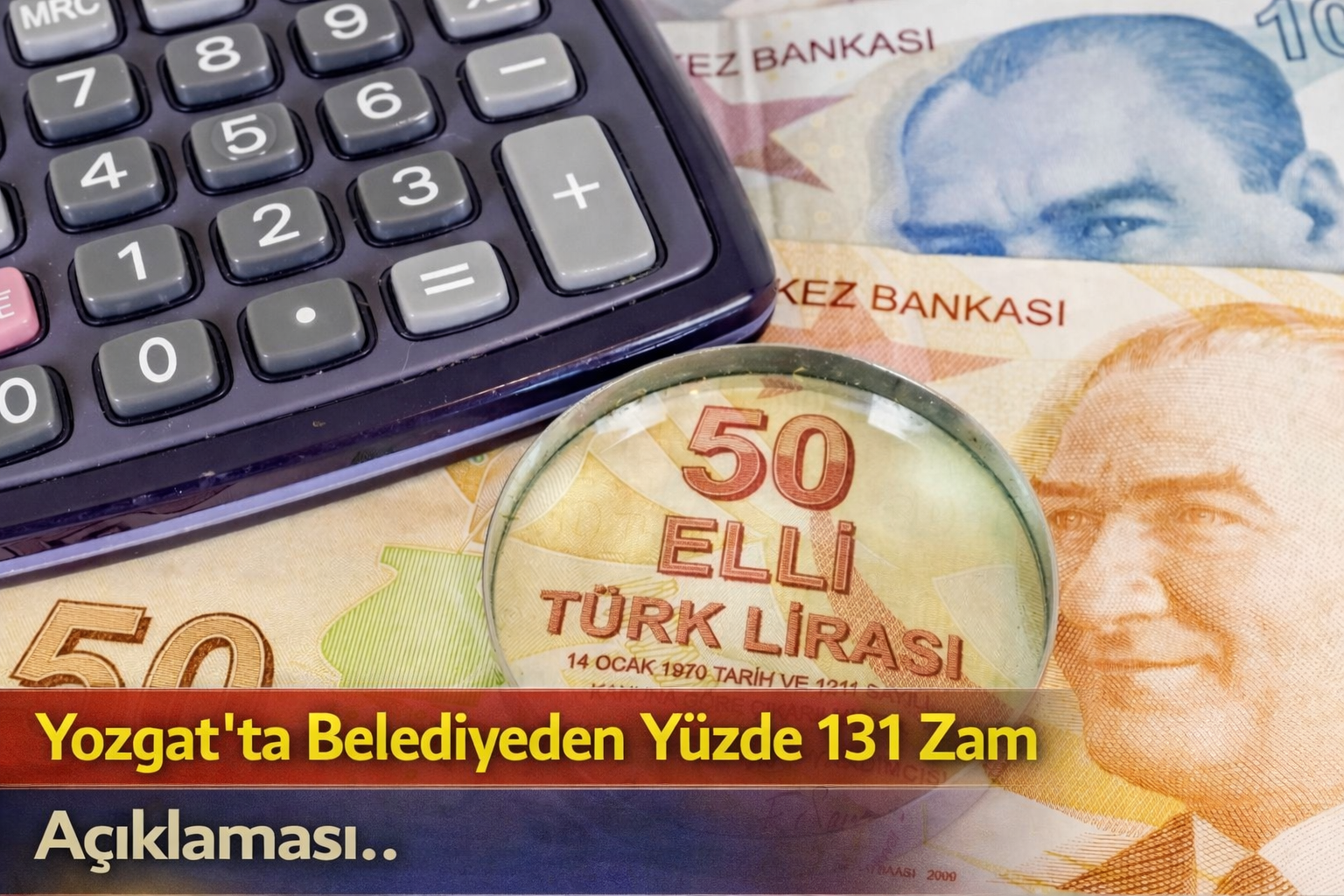 Yozgat'ta Belediyeden Yüzde 131 Zam Açıklaması..