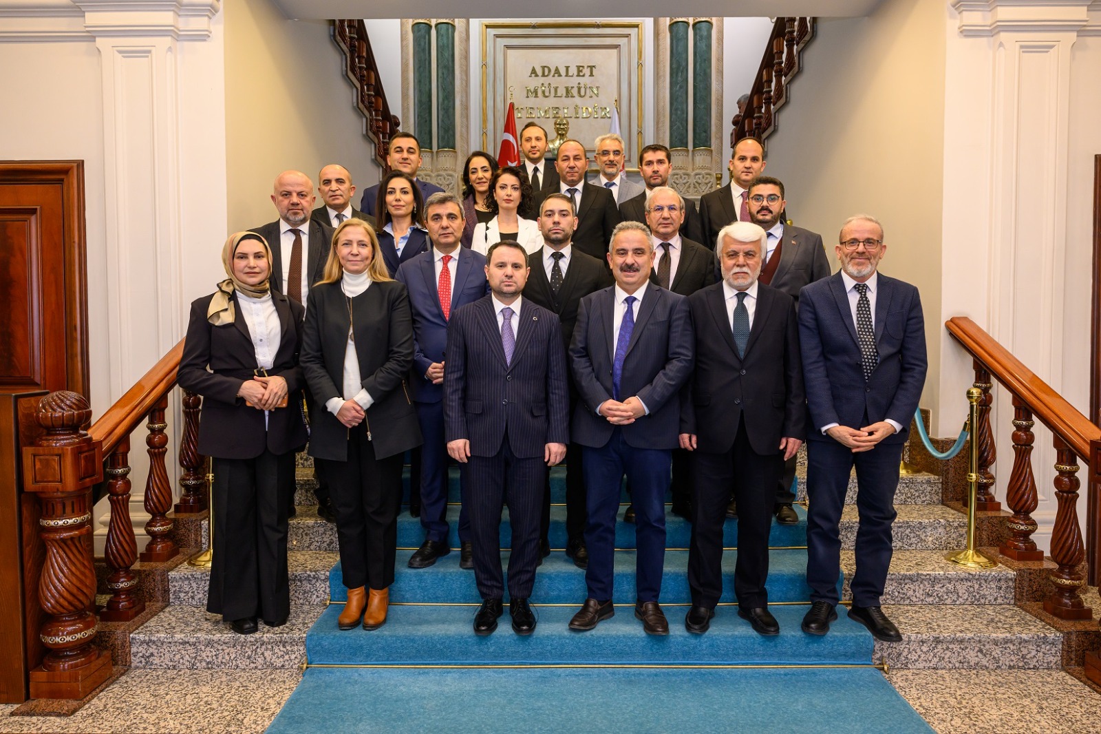 Türkiye Basın Federasyonu’ndan Adalet Bakanı Akın Gürlek’e Ziyaret
