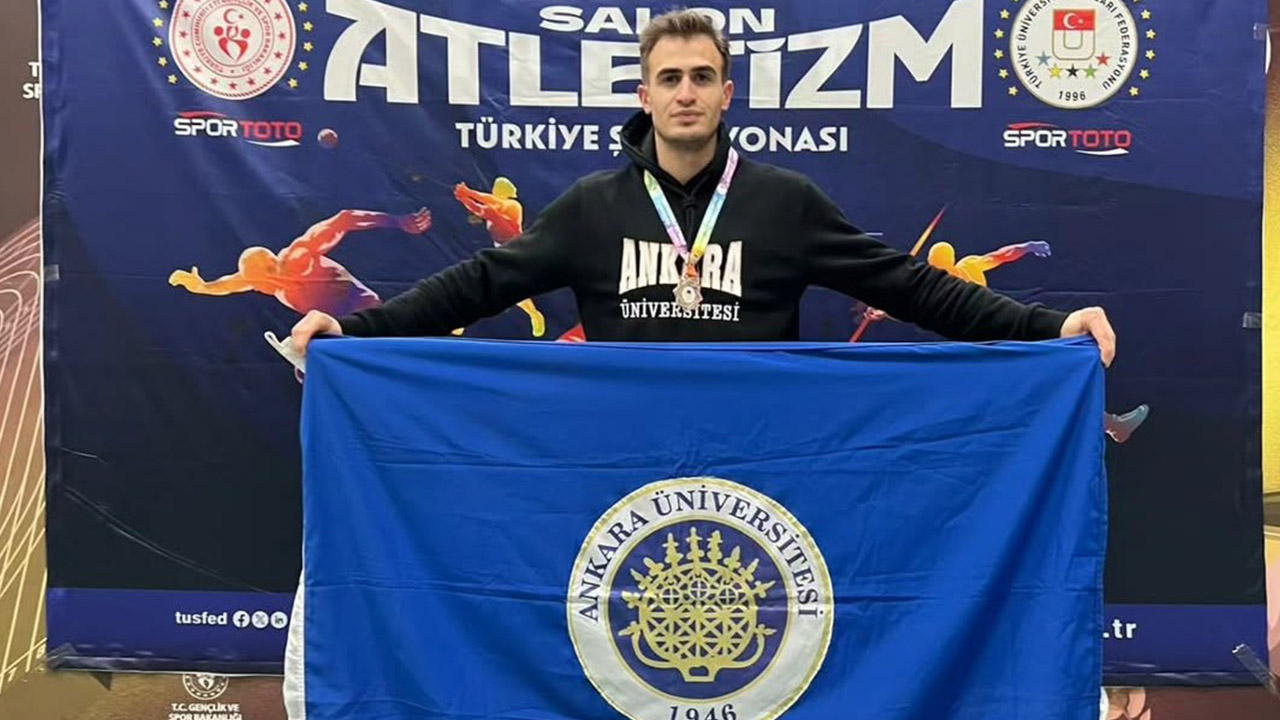 Türkiye Salon Atletizm Şampiyonası’nda Gümüş Madalya Gururu