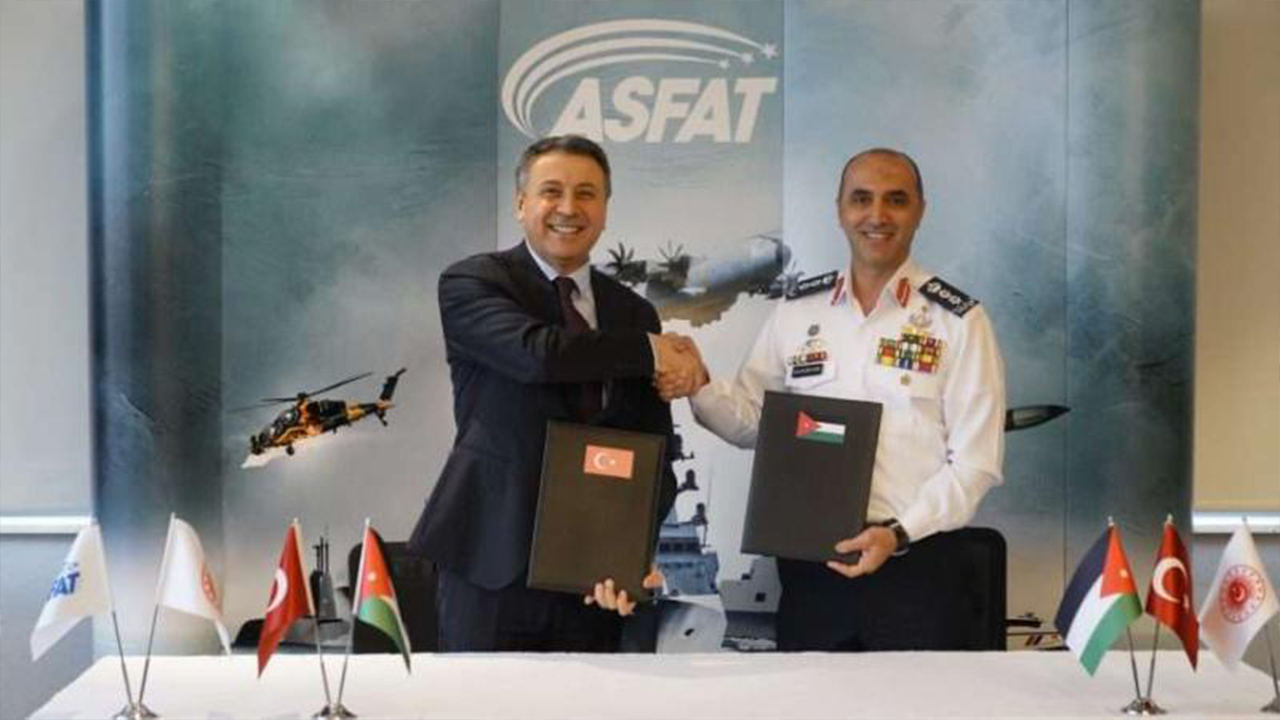 ASFAT ile Ürdün Arasında ASBOT Sözleşmesi İmzalandı: 5 Bot Üretilecek