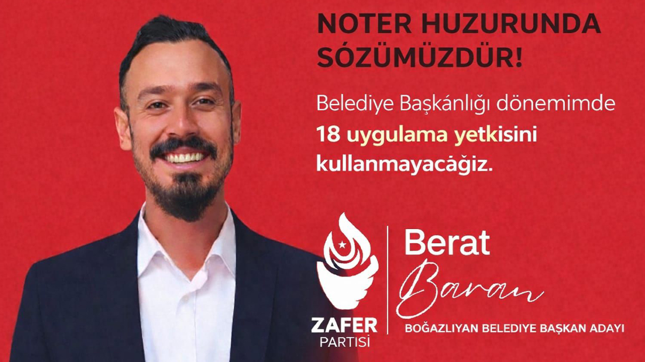 Yozgatlı siyasetçiden büyük söz: belediye başkanı olursa