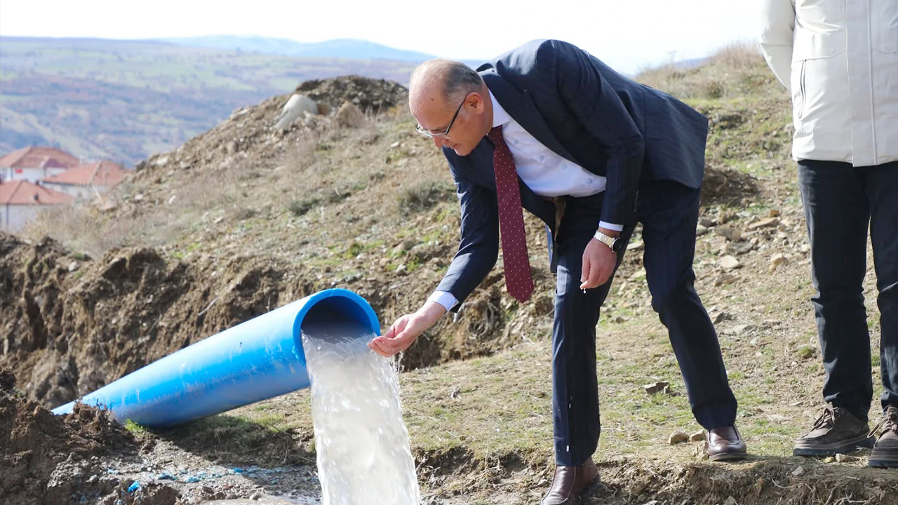 Yozgat'ın o ilçesinde su sorunu tarihe karışıyor!
