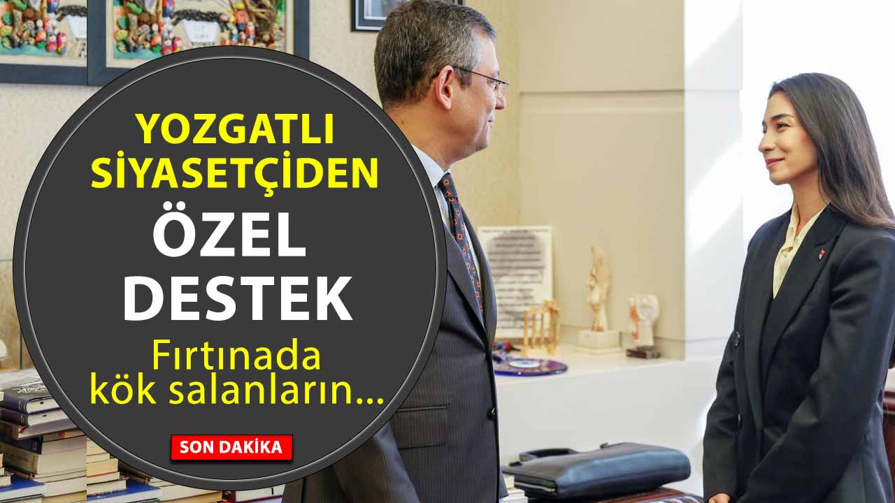 Ankara’daki Yozgatlı siyasetçiden Özgür Özel’e Destek: “Bir Santim Eğilmeden Yolumuza Devam”