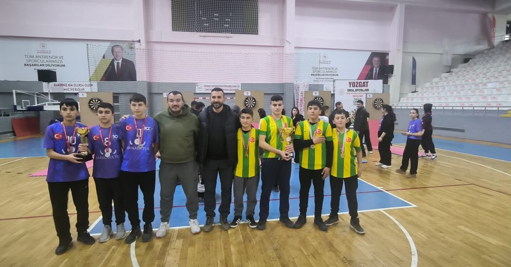 Yozgat'ta Okul Sporları Yıldızlar Dart İl Birinciliği Sonuçları Açıklandı