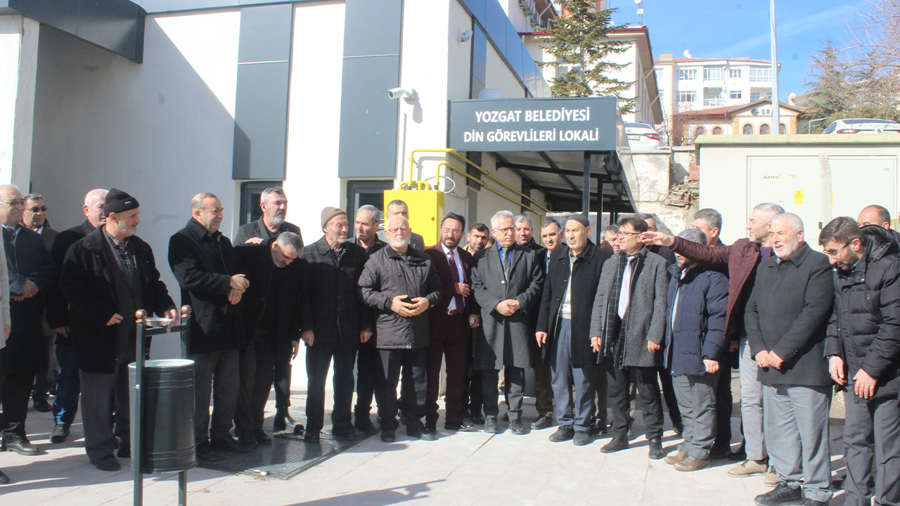Yozgat Din Görevlileri Derneği Lokali Dualarla Hizmete Açıldı