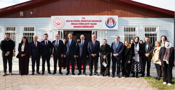 KKTC Bakanı Oğuzhan Hatipoğlu’ndan Sincan Otizm Aktif Yaşam Merkezi’ne Anlamlı Ziyaret