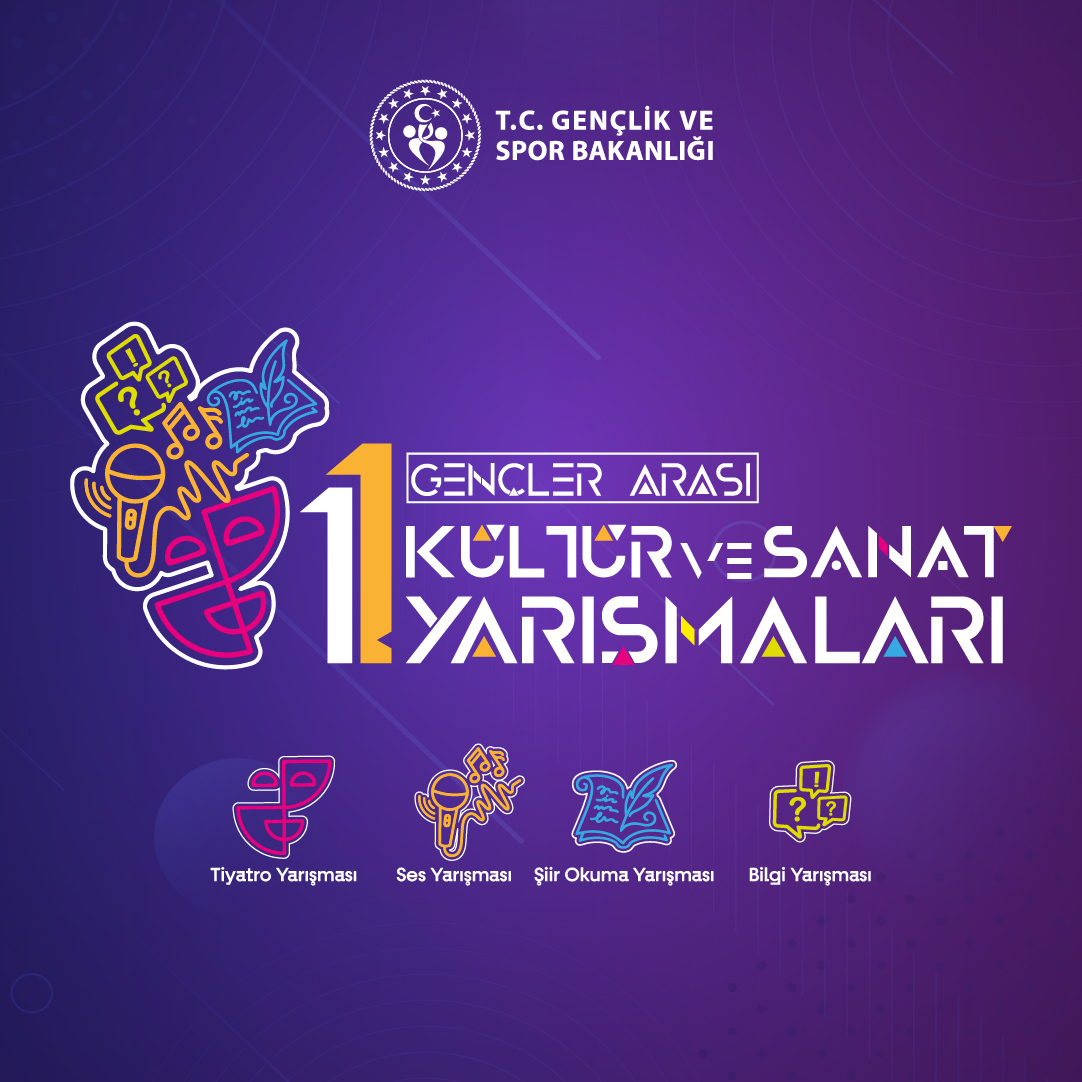 2026 Gençler Arası Kültür ve Sanat Yarışmaları Başlıyor