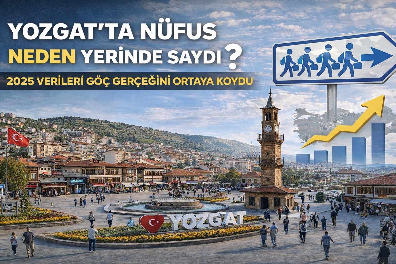 Yozgat’ta Nüfus Neden Yerinde Saydı? 2025 Verileri Göç Gerçeğini Ortaya Koydu