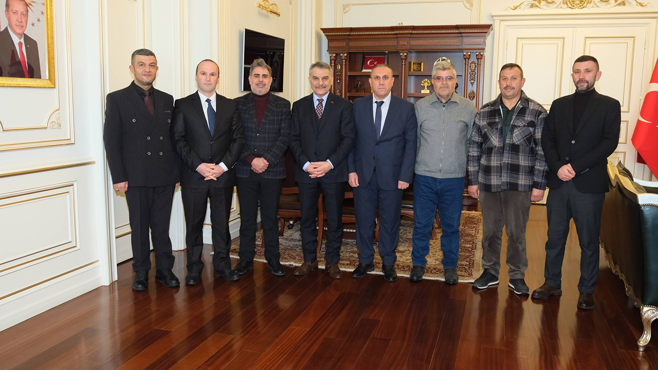 Yozgat’ın yeni Başkanı Gümüş’ten Vali Özkan’a Ziyaret