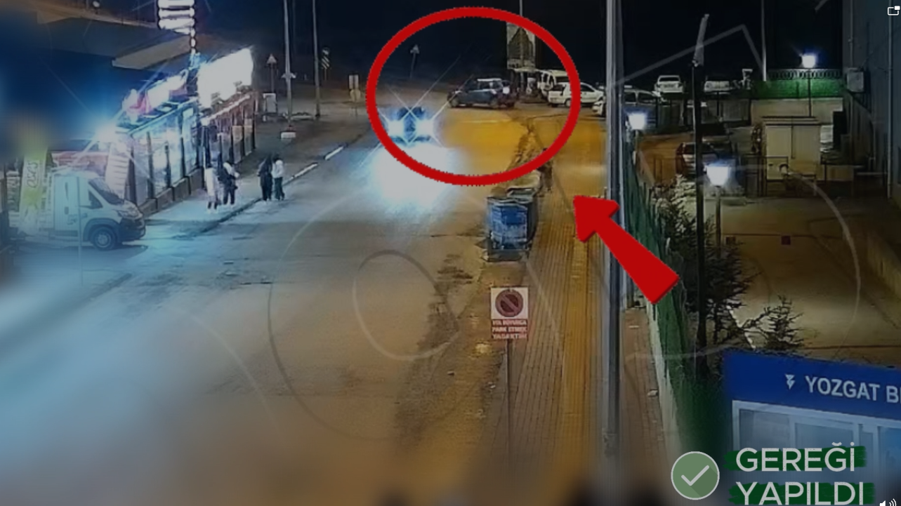 Yozgat’ta drift yapan yandı! İşte cezası..