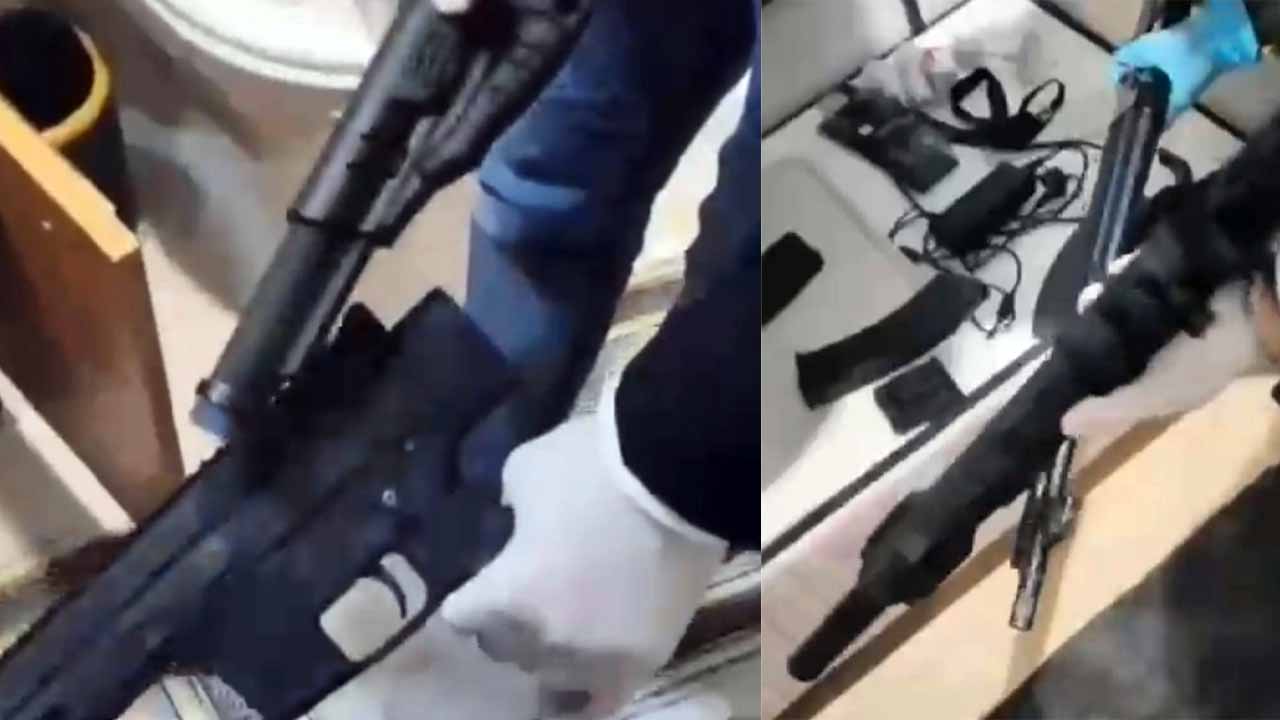 Kendini vuran şahsın evinde cephanelik ele geçirildi
