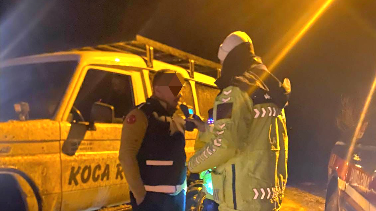 Yozgat’ta Jandarmadan Alkollü Sürücülere Sıkı Denetim