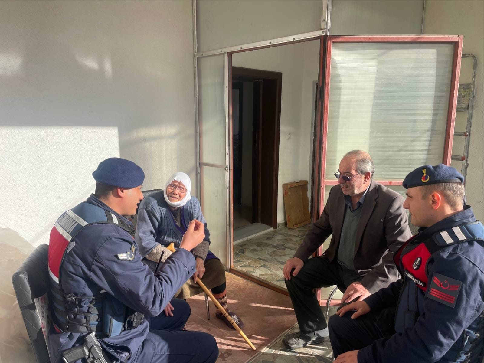 Yozgat İl Jandarma Komutanlığı vatandaşın yanında