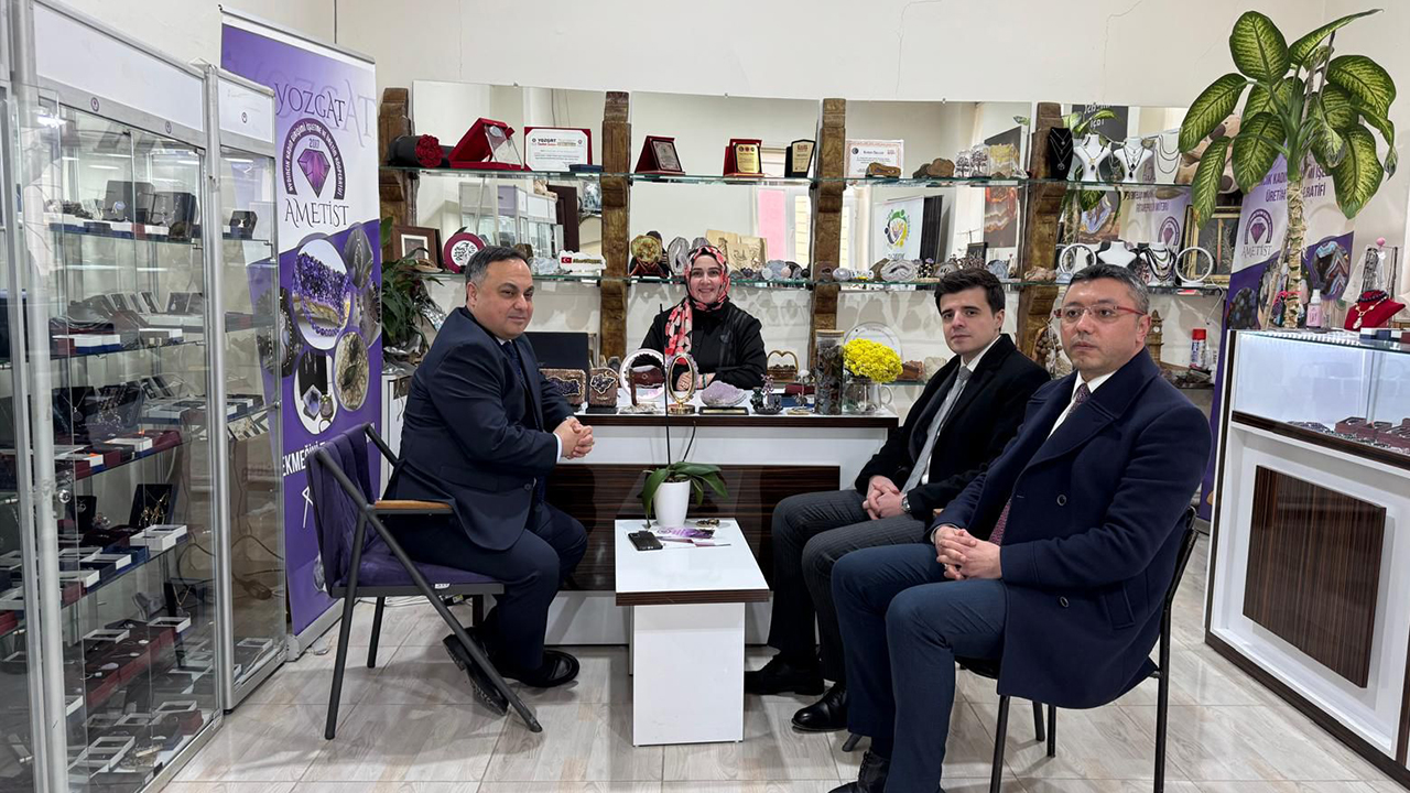 Yozgat Protokolünden Aydıncık Kadın Girişim Kooperatifine Ziyaret