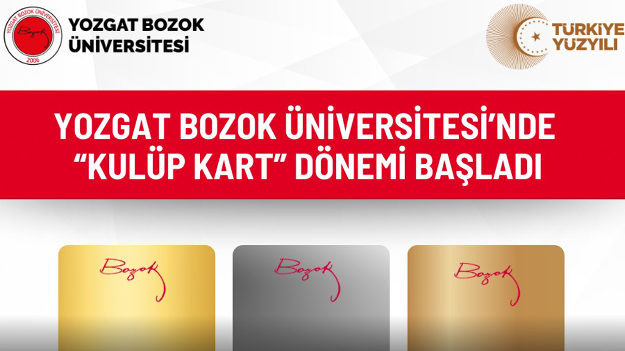 Yozgat Bozok Üniversitesi’nden Öğrenci Topluluklarına Ödüllendirme Sistemi