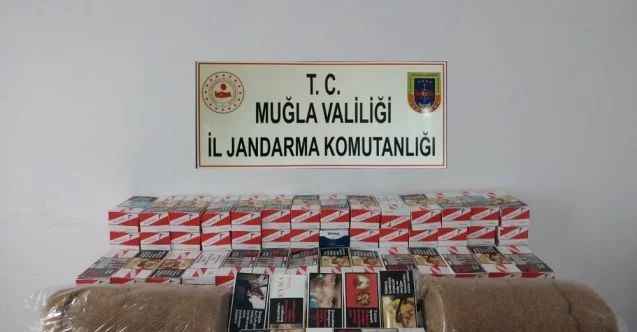 Jandarmadan kaçak sigara operasyonu