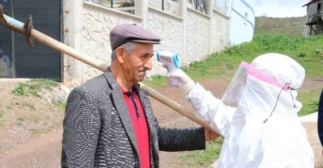 Yozgat’ta karantina süresi sona eren köylerde sağlık taramaları devam ediyor
