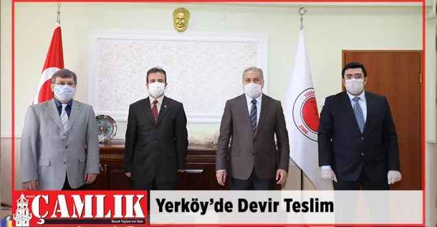 Yerköy Adalet Meslek Yüksekokulu'nda devir teslim