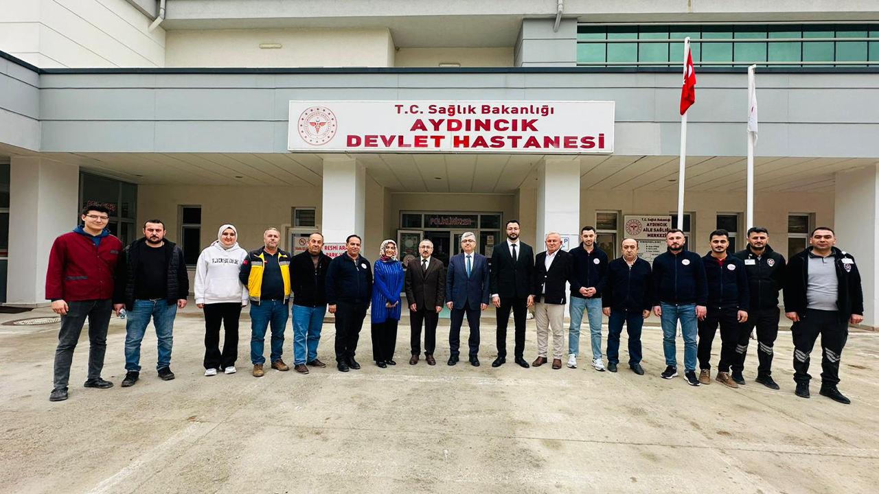 Aydıncık’ta Sağlık Tesislerine İnceleme