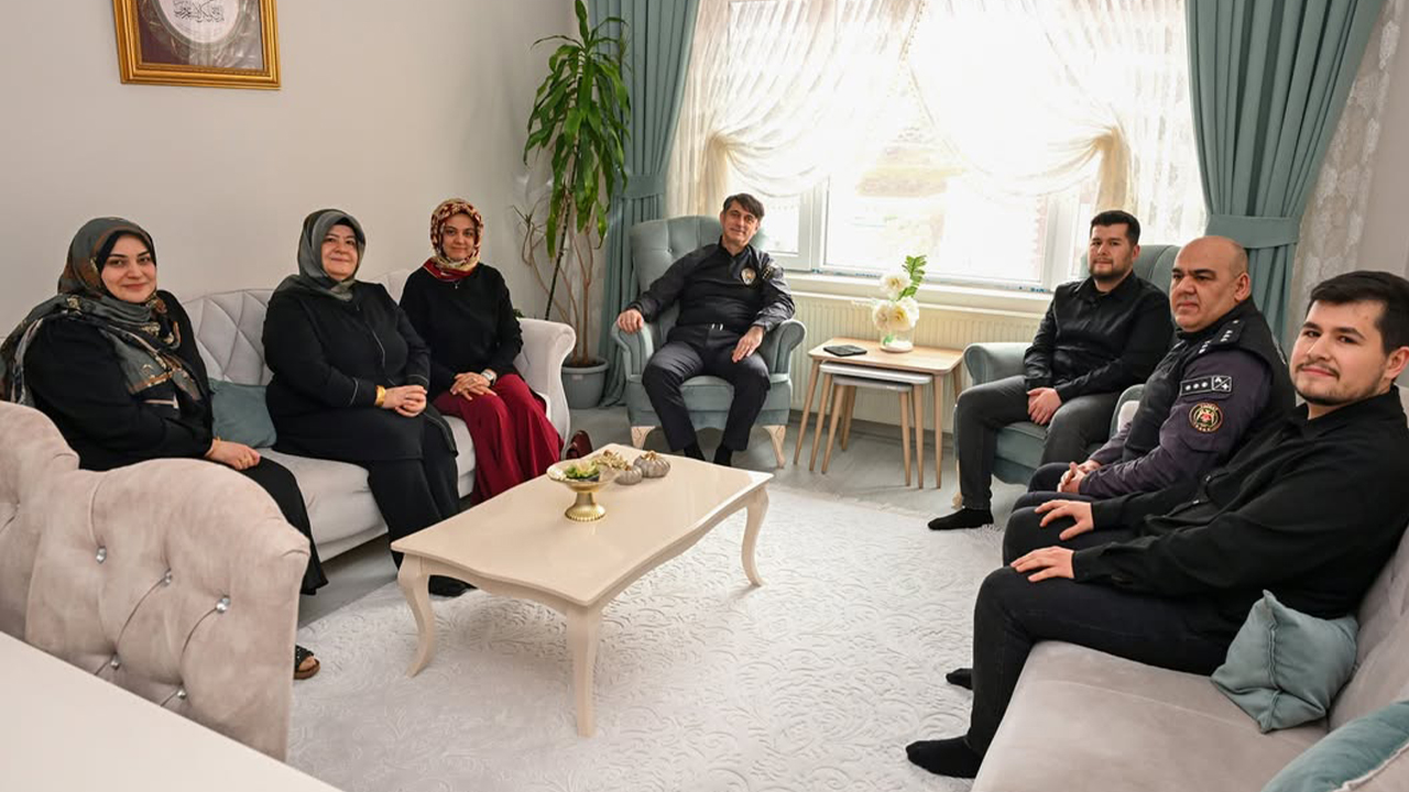Yozgat İl Emniyet Müdürü Necmettin Koç’tan Şehit Ailesine Vefa