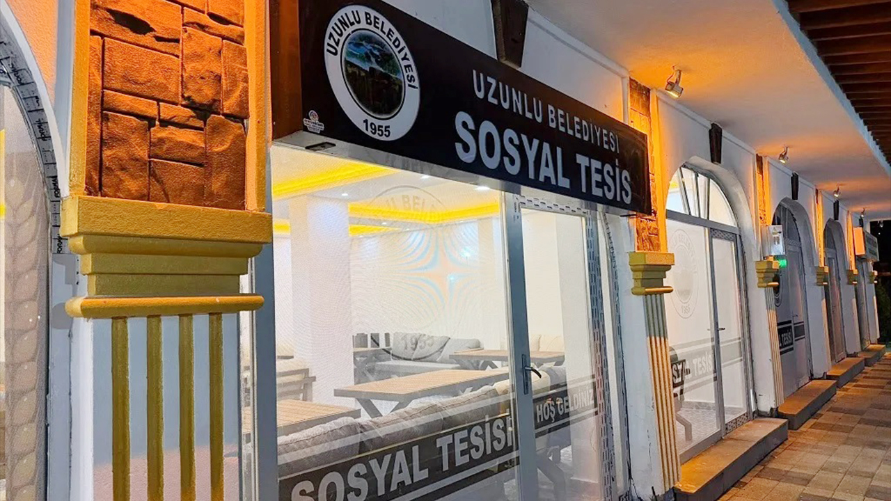 Uzunlu’da modern sosyal tesis hizmete açıldı