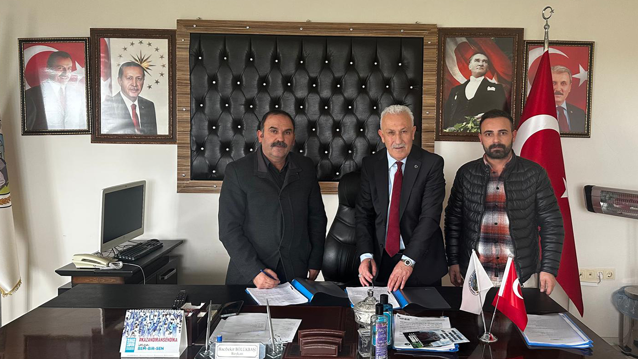 Yozgat'ta Toplu İş Sözleşmesi İmzalandı