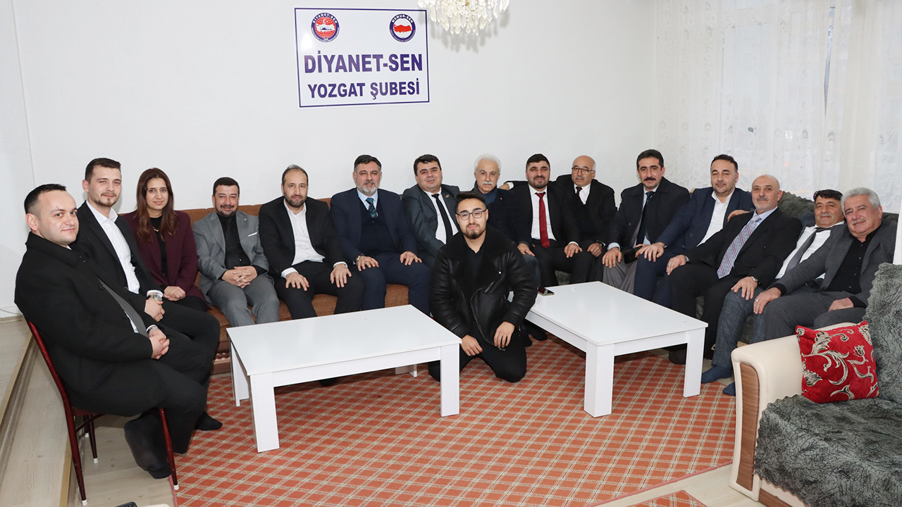 AK Parti Yerköy Teşkilatından Diyanet-Sen’e Ziyaret: “Birlik ve Ortak Akılla Çalışmaya Devam”