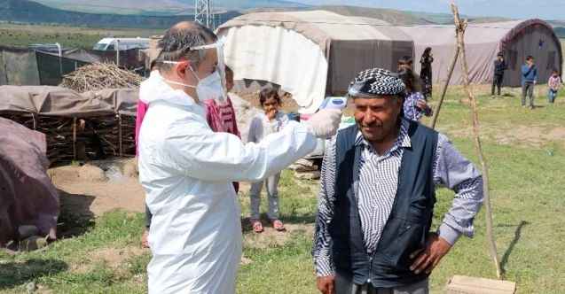 Mevsimlik tarım işçileri korona virüs taramasından geçti