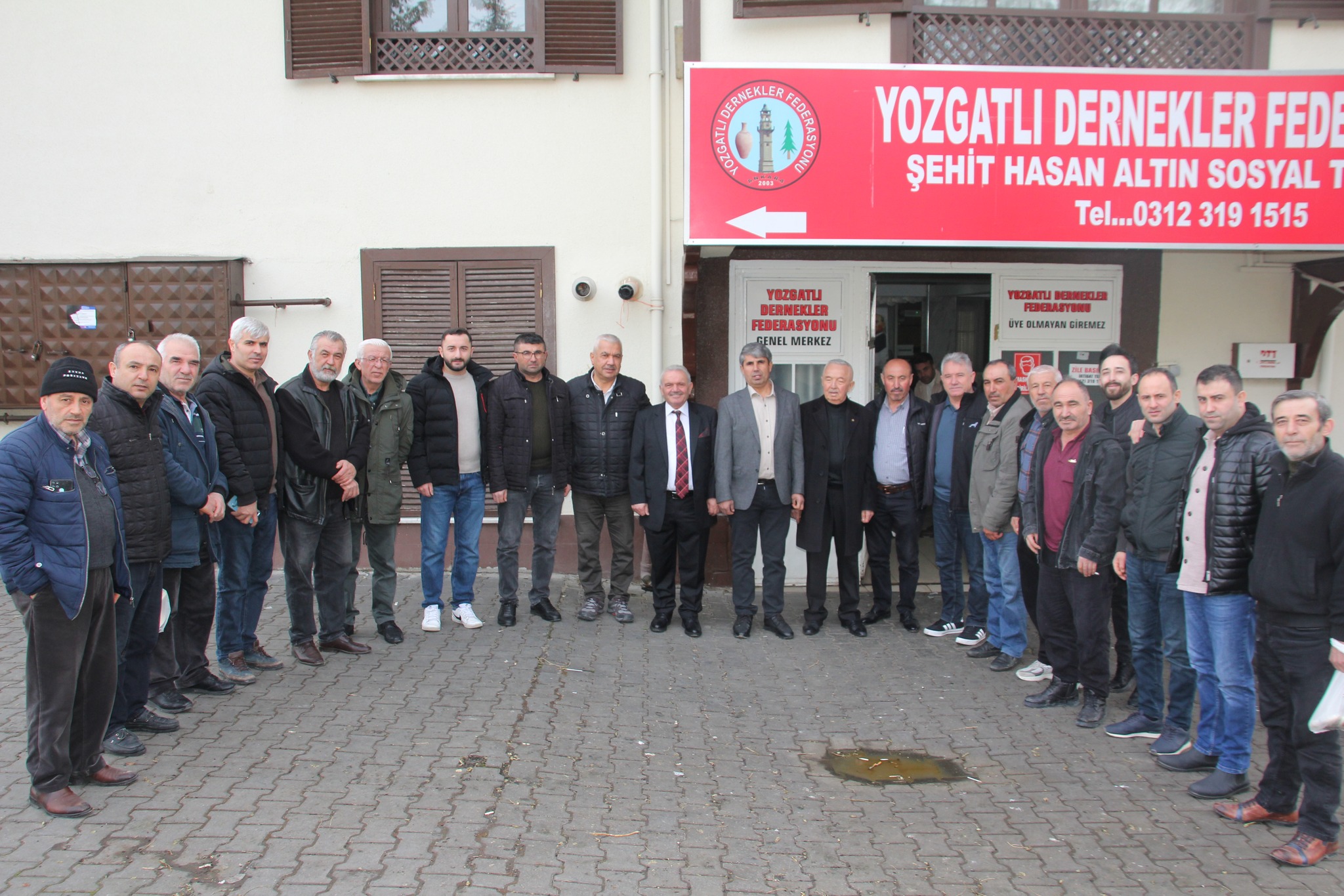 Akdağmadeni Yünalan Köyü Derneği’nde Bayrak Değişimi