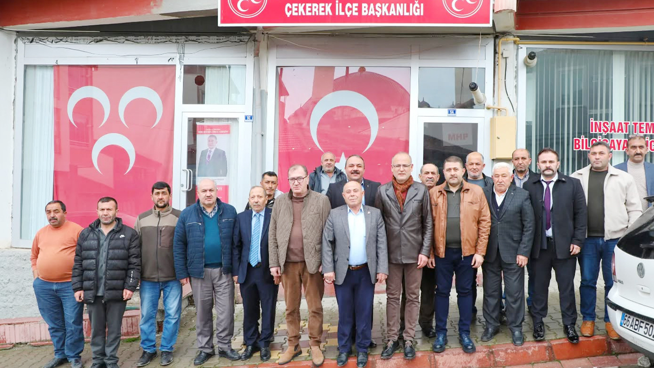 Çekerek’te Bayramlaşma ve Vefa Ziyaretleri: Milletvekili Sedef Teşkilatla Buluştu