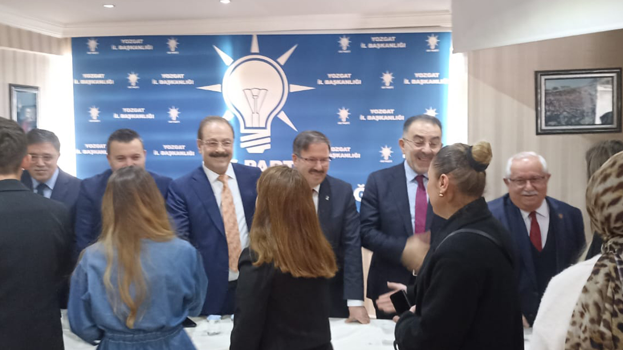 Ak Parti Yozgat Teşkilatı Bayramlaşmasında Birlik ve Huzur Vurgusu