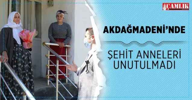 Akdağmadeni'nde şehit anneleri unutulmadı
