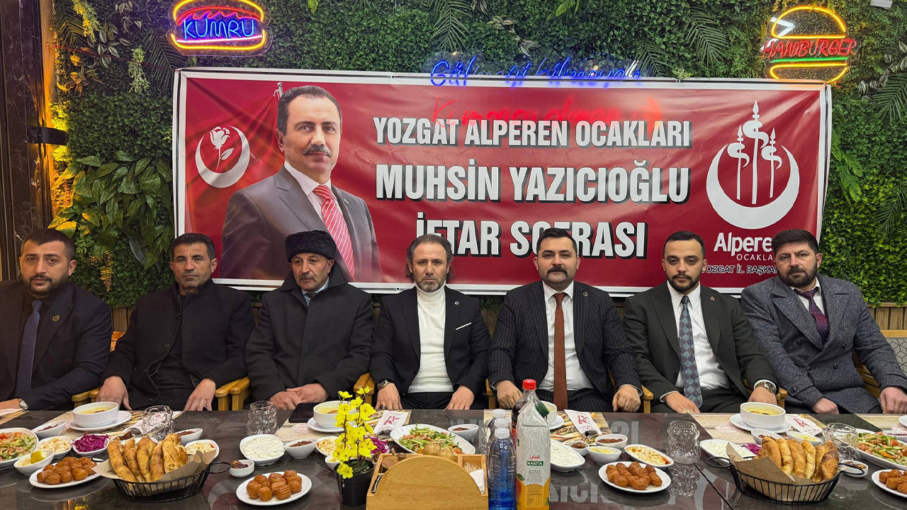 Alperen Ocakları Genel Başkanı Ali Can Kocaman Yozgat’ta Alperenlerle İftarda Buluştu