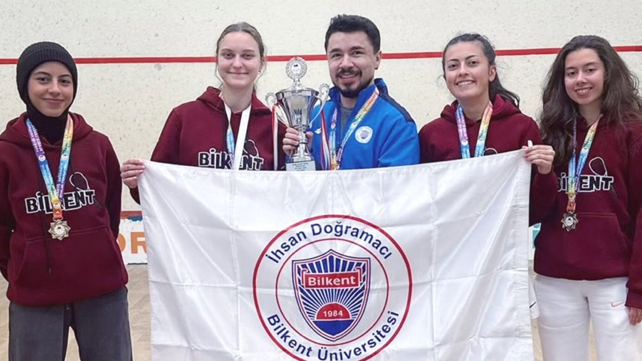 Bilkent Üniversitesi Kadın Squash Takımı Türkiye Şampiyonu Oldu: Üniversitelerarası Zirveye Damga Vurdu
