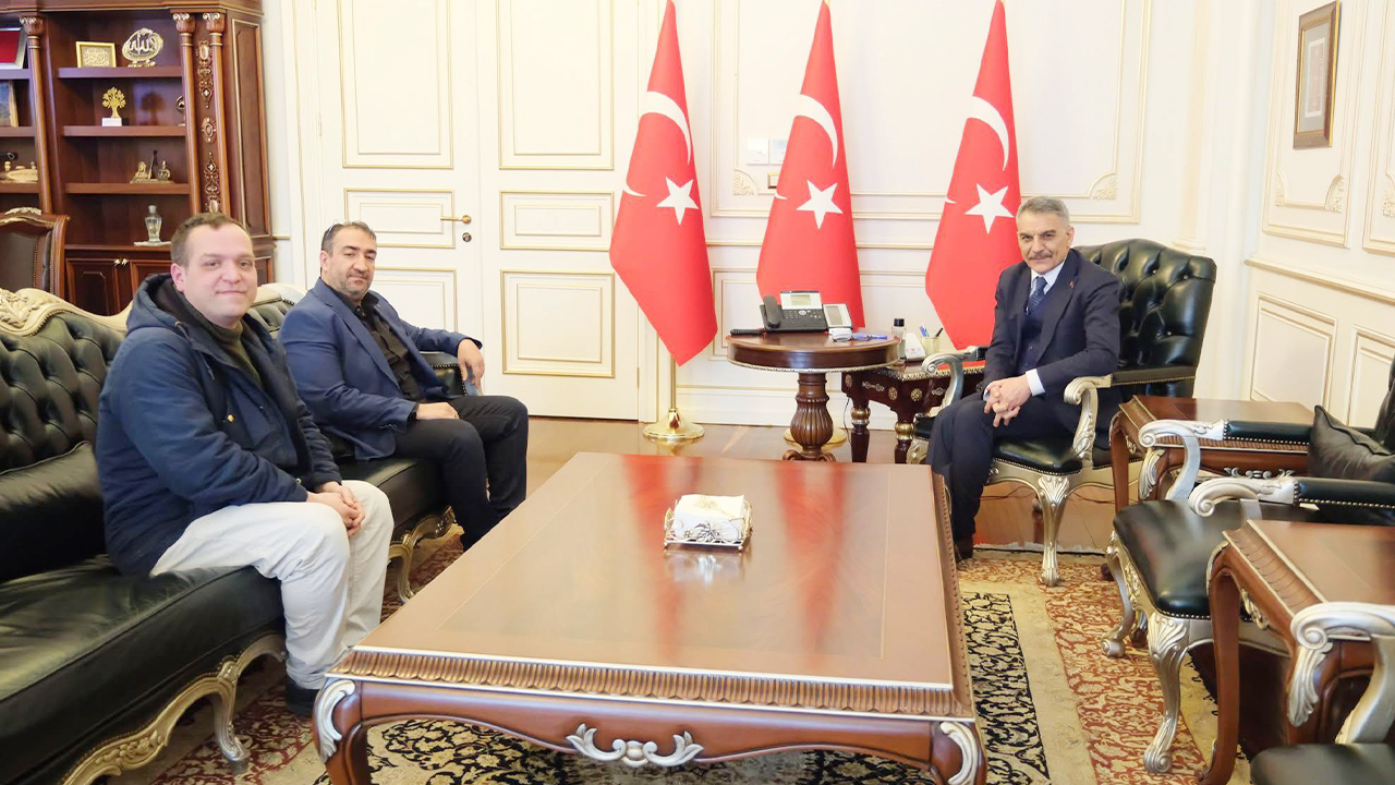 Çayıralan’ın su patronu Vali’yi ziyaret etti