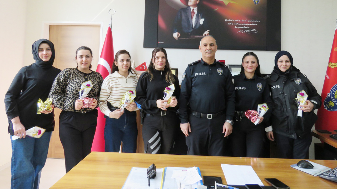 Yozgat Emniyeti’nden 8 Mart’ta Anlamlı Vefa