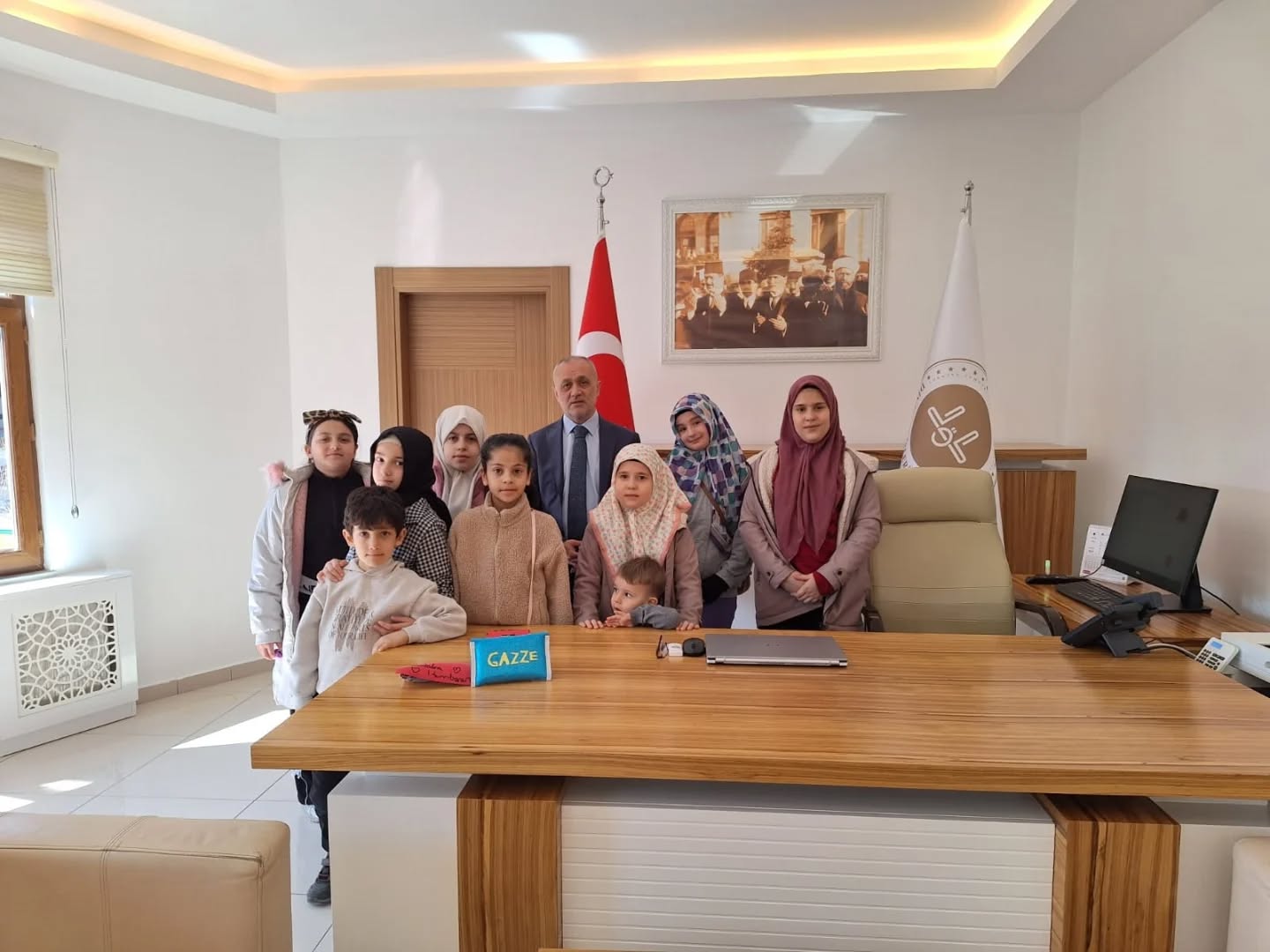 Yozgat’ta Minik Yüreklerden Gazze’ye Destek